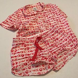 Vineyard Vines valentines pajama set